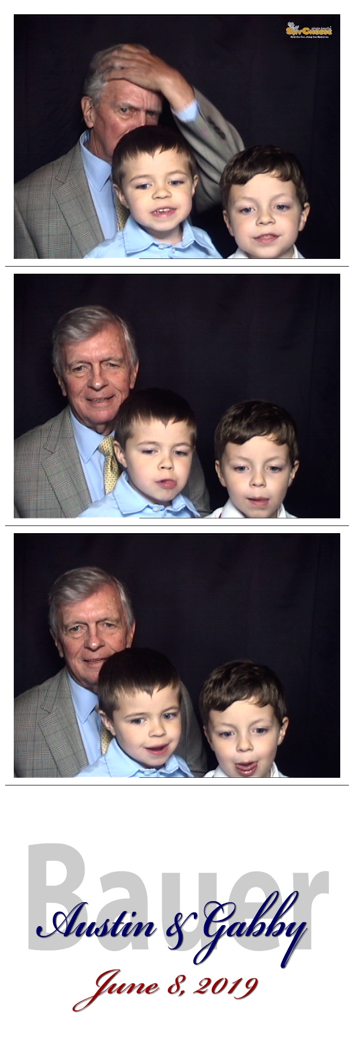 Bauer / Gregory Wedding  | View more photos from the event at gallery.saycheesephotobooth.com/u/SayCheesePhotoBooth/Bauer-Gregory-Wedding